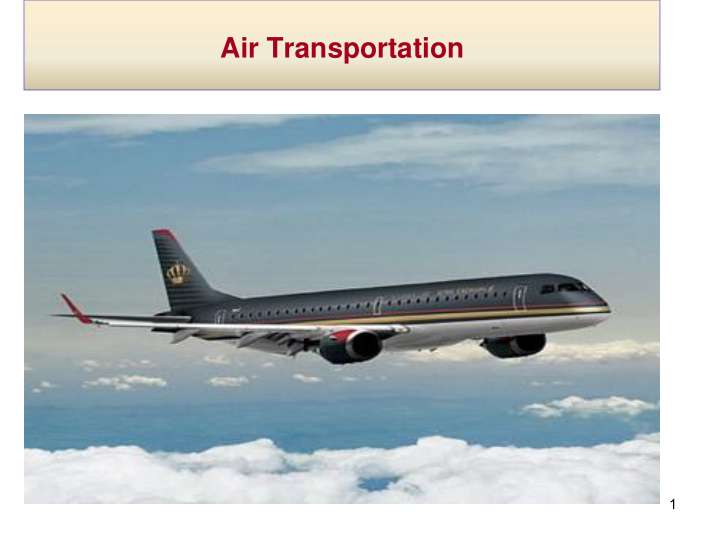 air transportation