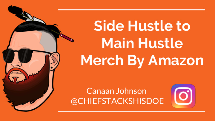 side hustle to main hustle merch by amazon