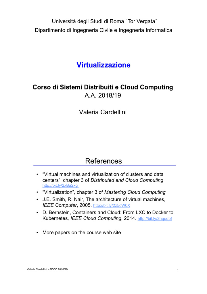 virtualizzazione