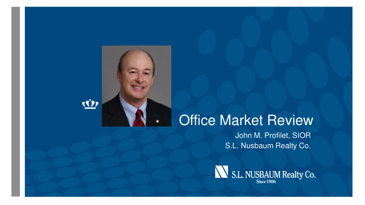 office market review