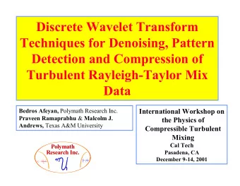 Discrete Wavelet Transform  Techniques for Denoising, Pattern  Detection and Compression of
