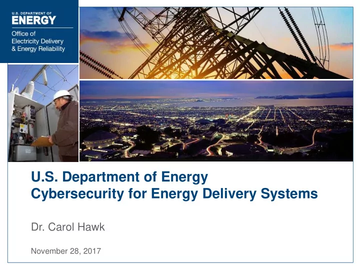 u s department of energy cybersecurity for energy