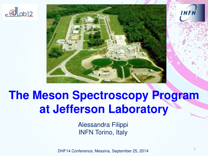 the meson spectroscopy program at jefferson laboratory