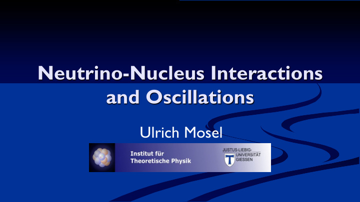 neutrino nucleus interactions and oscillations
