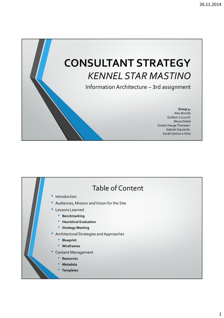 consultant strategy