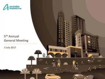 5 th Annual  General Meeting  3 July 2017  Disclaimer This presentation shall be read in