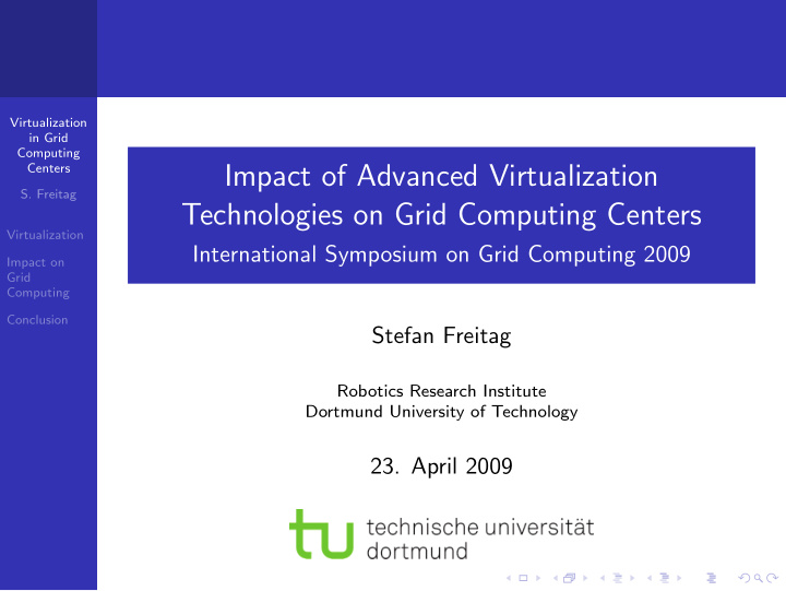 impact of advanced virtualization