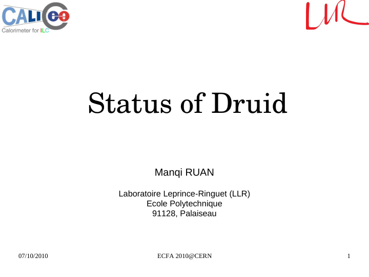 status of druid