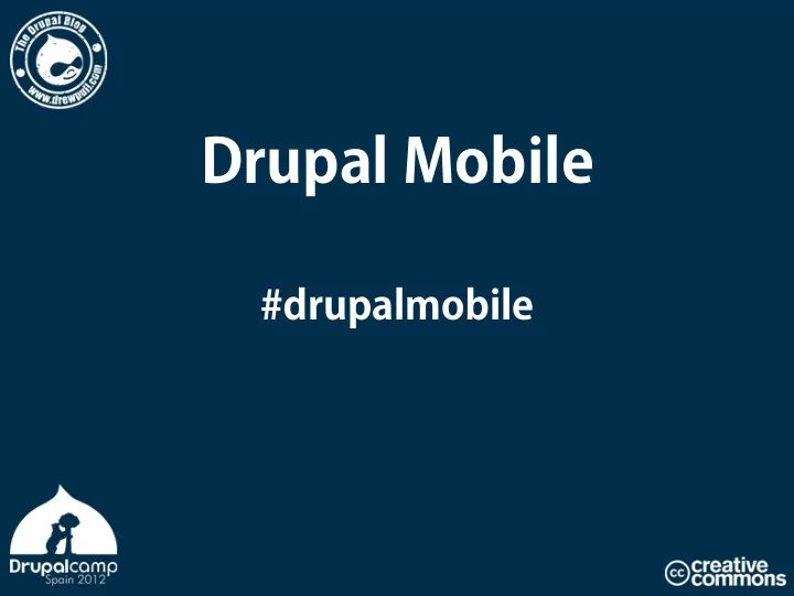 d r u p a l mo b i l e