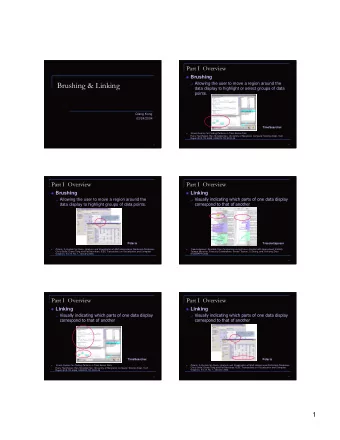 Allowing the user to move a region