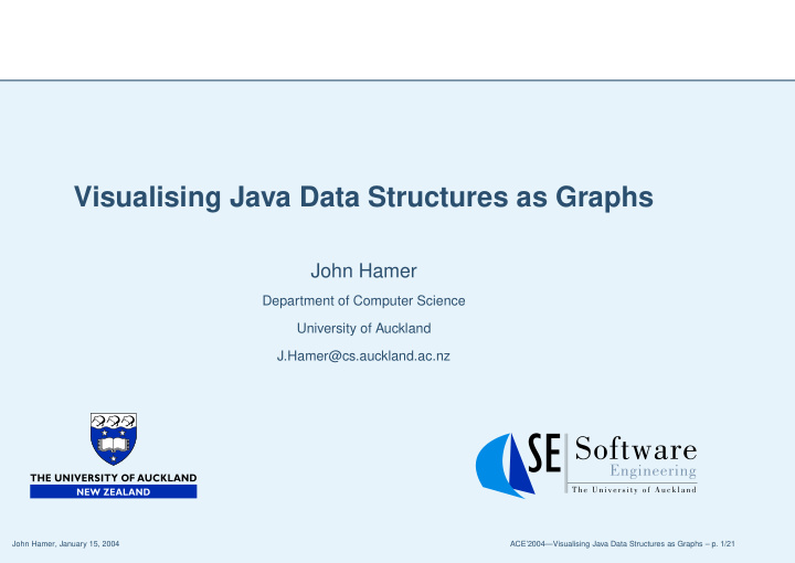 visualising java data structures as graphs