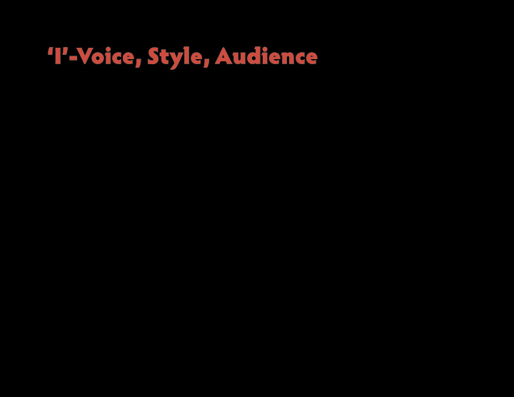 i voice style audience