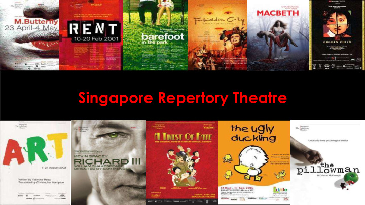 singapore repertory theatre drama in your classroom a