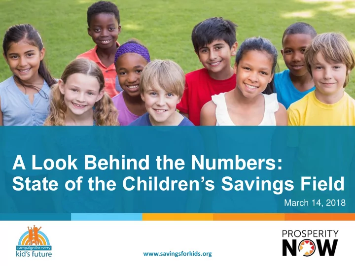 a look behind the numbers