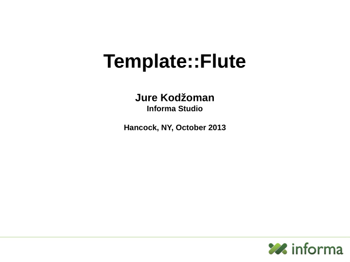 template flute