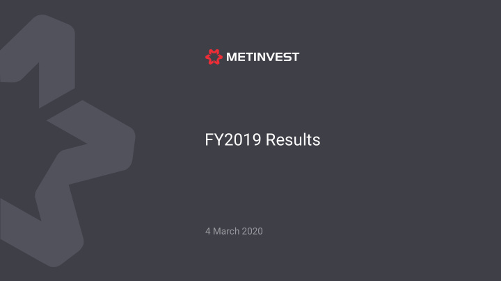 fy2019 results