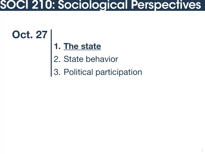 soci 210 sociological perspectives