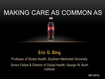 @ericgbing  @ericgbing  @ericgbing  4  @ericgbing  WHAT DO THEY DO?  Push  Pull  Evaluate