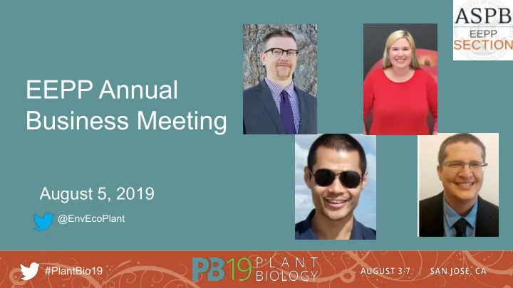eepp annual business meeting