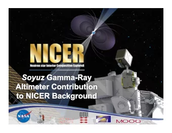 GSFC The   Soyuz   re-entry  modules    gamma-ray  al3meter  is