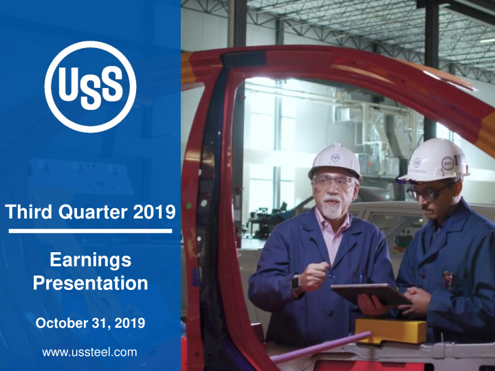 third quarter 2019 earnings presentation