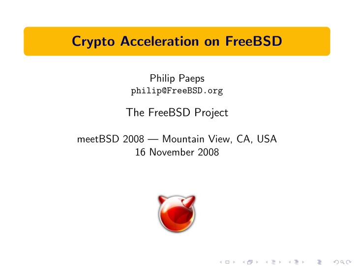 crypto acceleration on freebsd