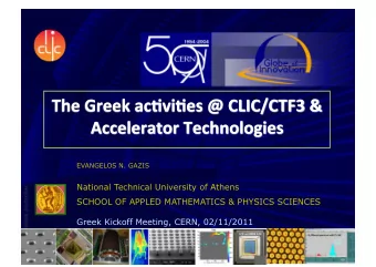 National Technical University of Athens  SCHOOL OF APPLED MATHEMATICS &amp; PHYSICS SCIENCES  Greek