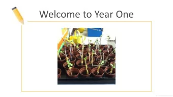 Welcome to Year One  Staff  Sarah Lozynskyj Class Teacher: Monday and Tuesday  Emily Hoskin   Class