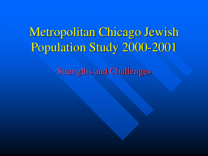 population study 2000 2001
