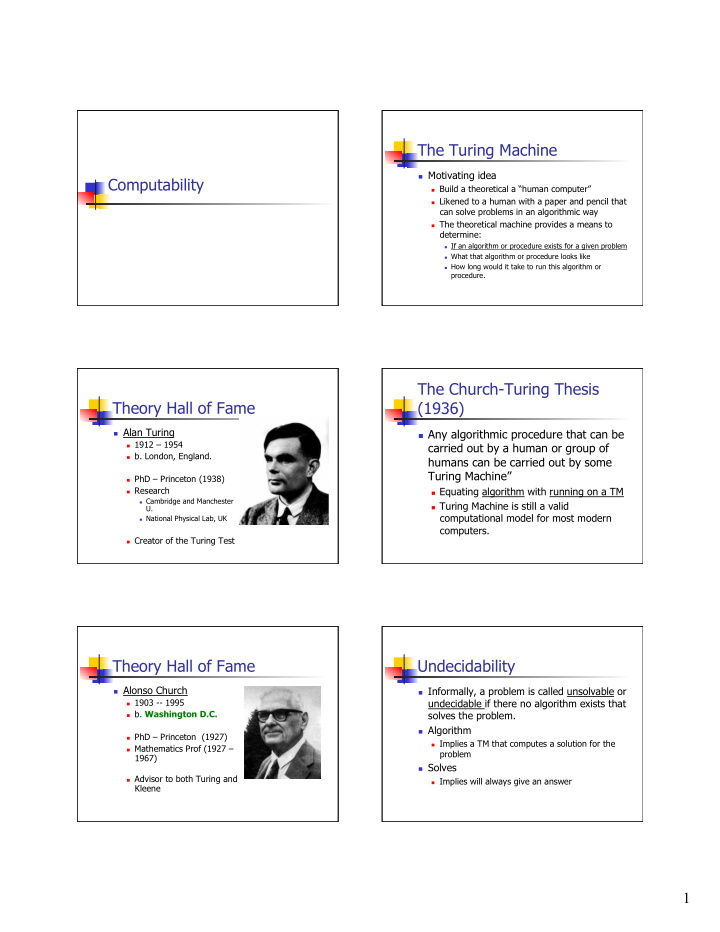 the turing machine