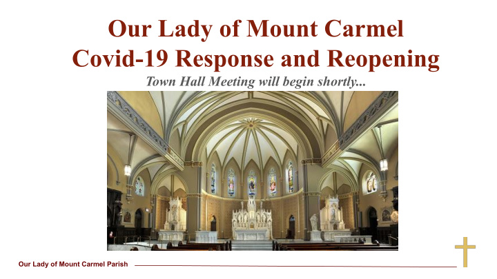 our lady of mount carmel parish welcome father pat lee