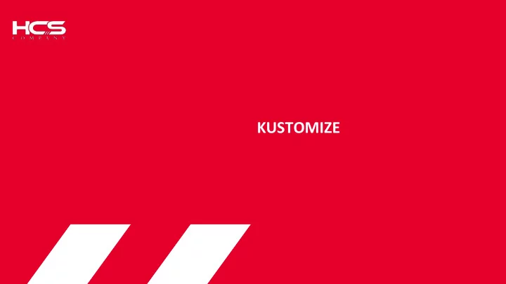 kustomize h ello