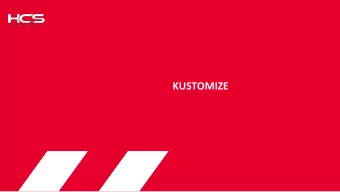 KUSTOMIZE H ELLO  $ OC ADM NEW - PROJECT HCS-C OMPANY \ -- ADMIN =&quot;V INCENT VAN D AM &quot;