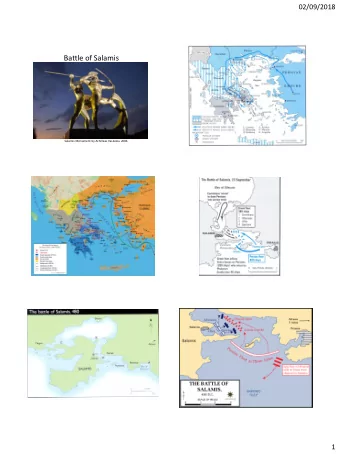 Battle of Salamis  Salamis Monument by Achilleas Vasileiou 2006  1  02/09/2018  Darius from a Greek