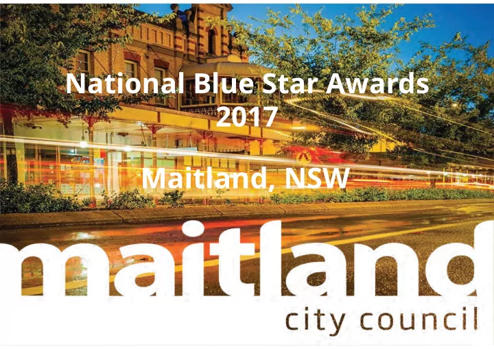 maitland nsw introduction to maitland