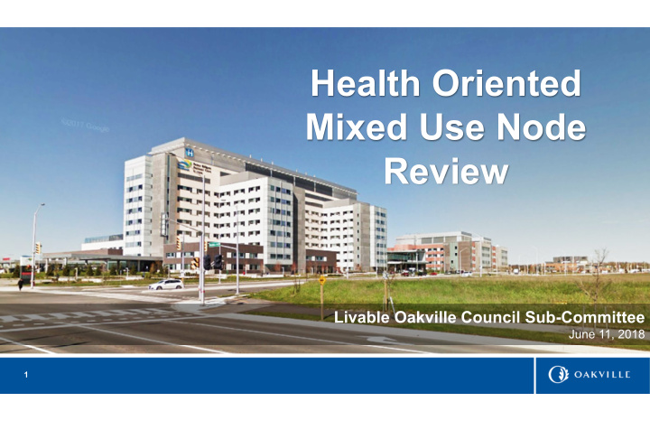 health oriented mixed use node review
