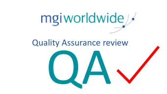QA  Quality Assurance review  the  QA  Cycle  Every year Firms complete QA self-assessment