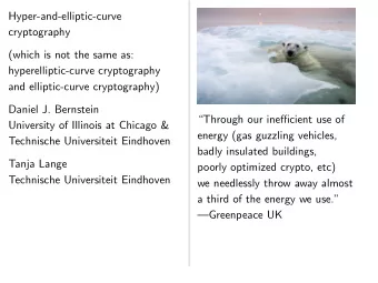Hyper-and-elliptic-curve  cryptography  (which is not the same as:  hyperelliptic-curve