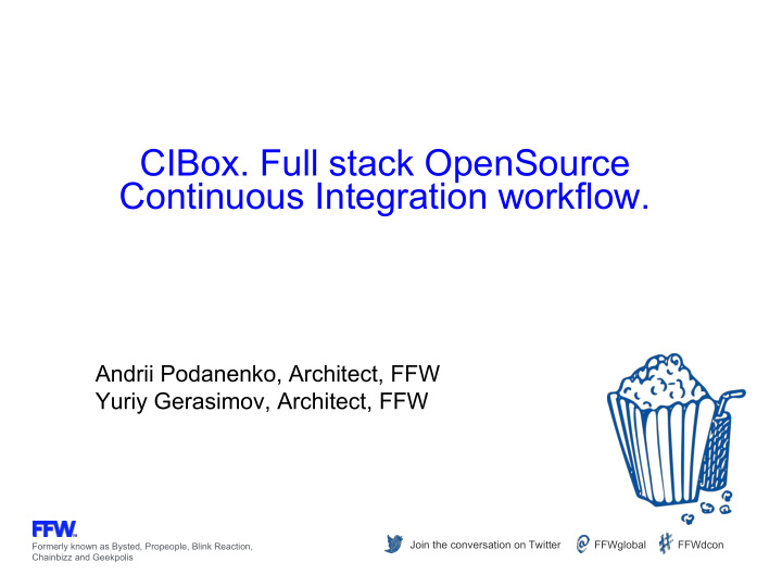 cibox full stack opensource continuous integration