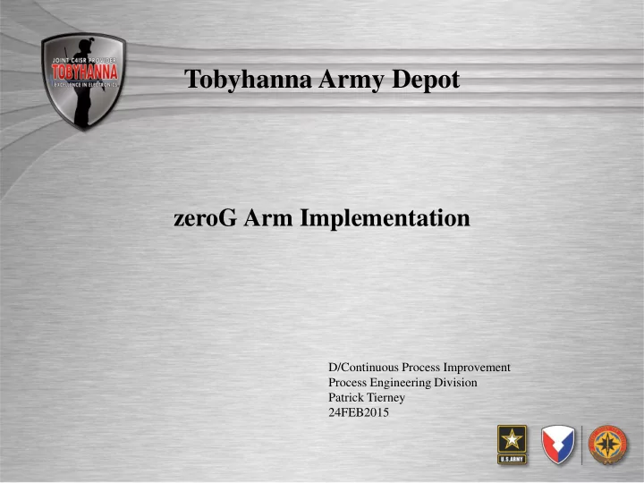 tobyhanna army depot