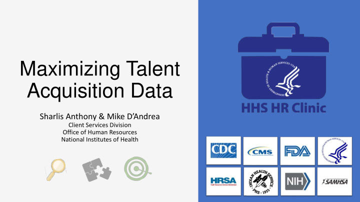 maximizing talent acquisition data