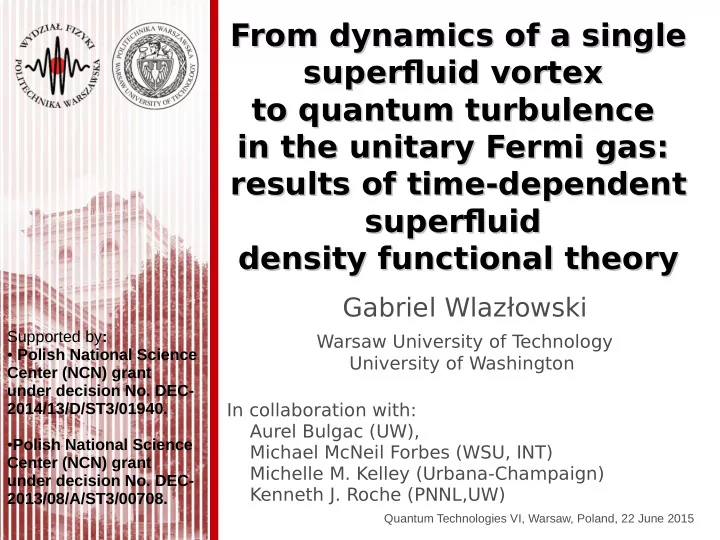 from dynamics of a single from dynamics of a single