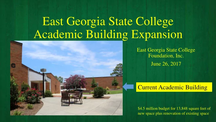 east georgia state college