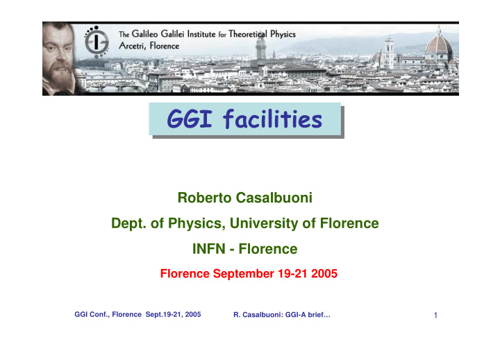 ggi facilities ggi facilities