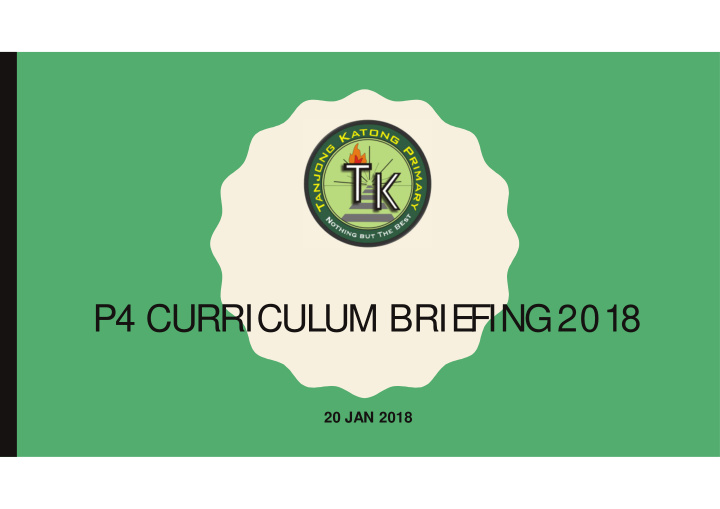 p4 curriculum brie fing 2018