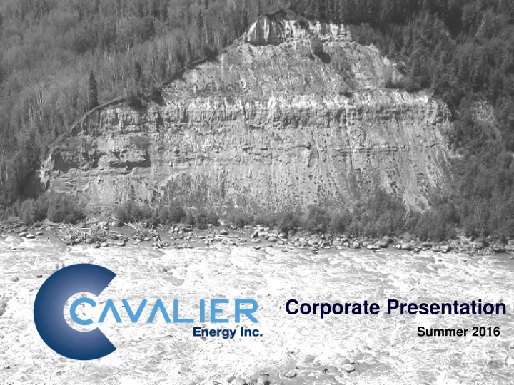 corporate presentation