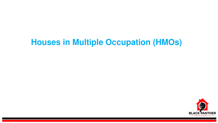 houses in multiple occupation hmos who are we