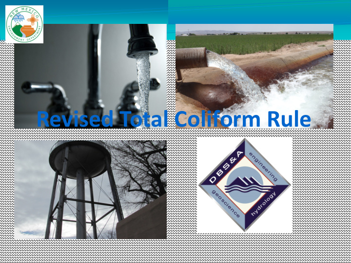 revised total coliform rule rtcr training overview