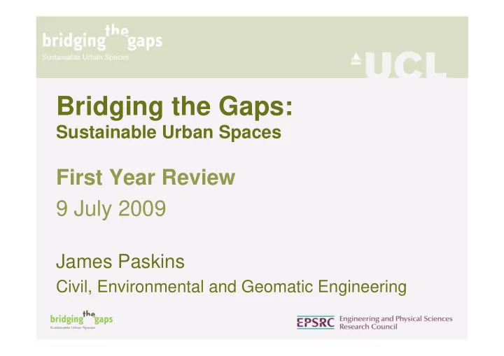 it has been a year since the official launch of bridging