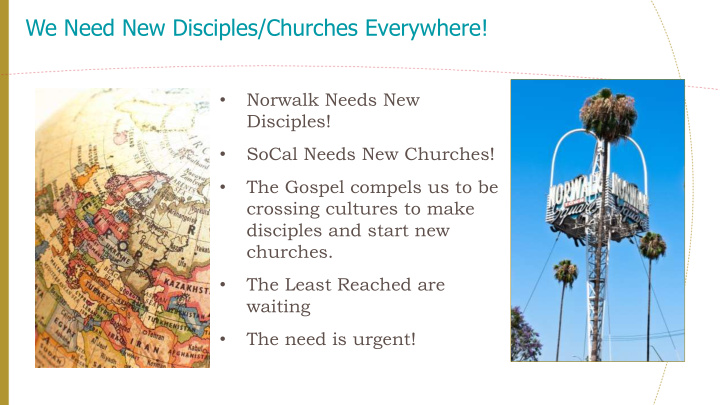 we need new disciples churches everywhere